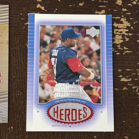 Sammy Sosa 12 Card Lot NM MLB Baseball w Rookie RC Topps HR Parade Power Players - Picture 6 of 13